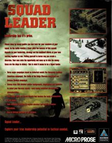 Avalon Hill's Squad Leader - Box - Back