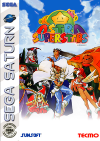 Astra Superstars - Fanart - Box - Front