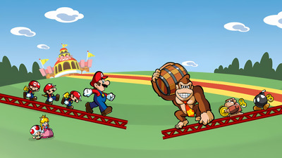Mario vs. Donkey Kong 2: March of the Minis - Fanart - Background