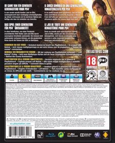 The Last of Us Remastered - Box - Back