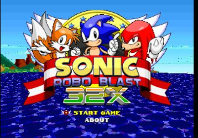 Sonic Robo Blast 32X - Screenshot - Game Title