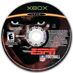 ESPN NFL Football 2K4 - Disc