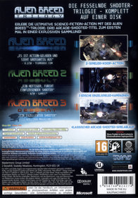 Alien Breed Trilogy - Box - Back Image