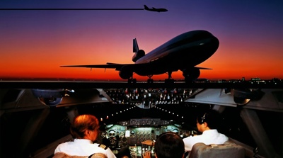 Midnight Landing - Fanart - Background