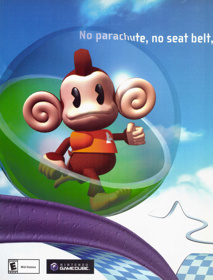 Super Monkey Ball - Advertisement Flyer - Front