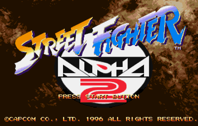 Street Fighter Alpha 2 - Screenshot - Game Title