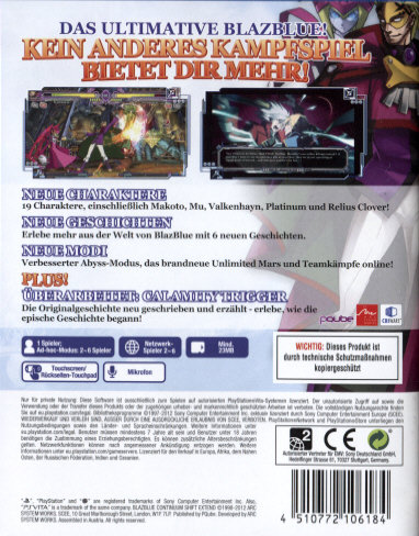 BlazBlue: Continuum Shift Extend Images - LaunchBox Games Database