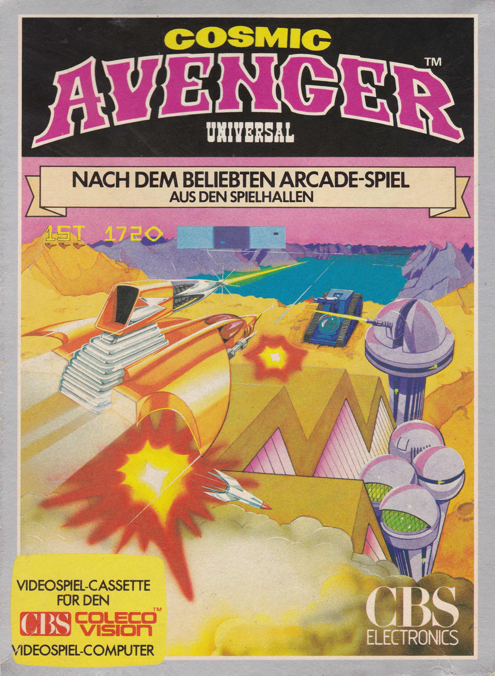 Cosmic Avenger Images - LaunchBox Games Database