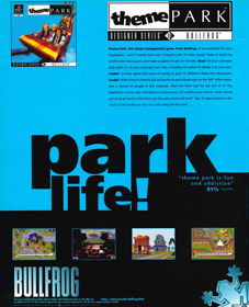 Theme Park - Advertisement Flyer - Front