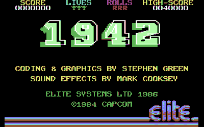 1942 - Screenshot - Game Title Image