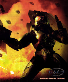 Halo 2 - Advertisement Flyer - Front