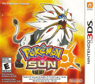 Pokémon Sun - Box - Front