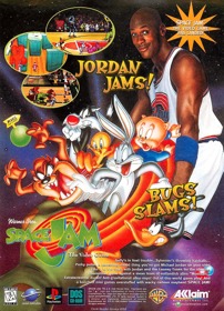 Space Jam - Advertisement Flyer - Front
