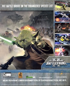 Star Wars: Battlefront II - Advertisement Flyer - Front