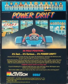 Power Drift - Box - Back