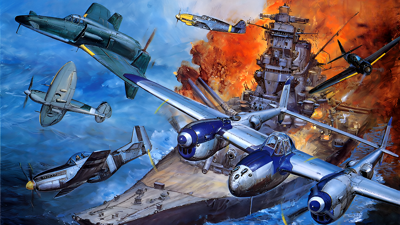 Strikers 1945 - Fanart - Background