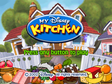 My Disney Kitchen - Screenshot - Game Title Image