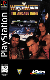 WWF WrestleMania: The Arcade Game - Box - Front - Reconstructed