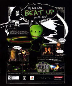 Death Jr. - Advertisement Flyer - Front