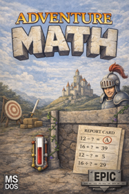 Adventure Math - Fanart - Box - Front