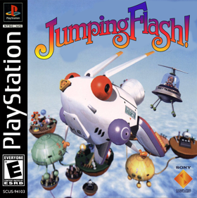 Jumping Flash! - Fanart - Box - Front