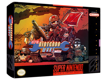 Super Famicom Wars - Box - 3D
