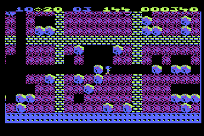 Boulder Dash (1984) - Screenshot - Gameplay Image