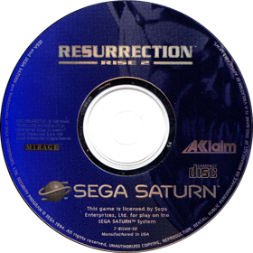 Rise 2: Resurrection - Disc Image