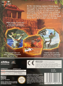 Pitfall: The Lost Expedition - Box - Back