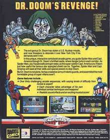 The Amazing Spider-Man and Captain America in Dr. Doom's Revenge! - Box - Back