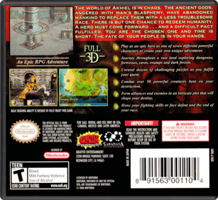 Mazes of Fate - Box - Back - Reconstructed