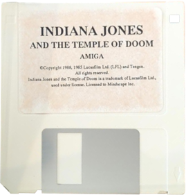 Indiana Jones and the Temple of Doom - Disc