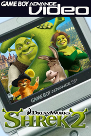 Game Boy Advance Video: Shrek 2 - Box - Front - Reconstructed