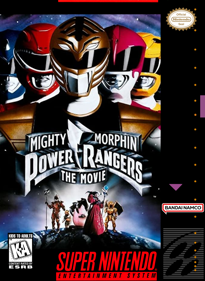 Mighty Morphin Power Rangers: The Movie - Fanart - Box - Front