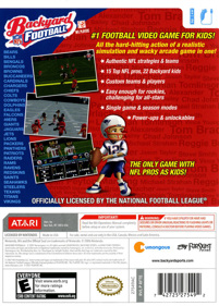 Backyard Football - Box - Back Image