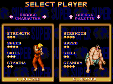 Final Fight GOLD: Super Extra - Screenshot - Game Select