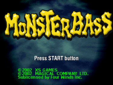 Monster Bass! - Screenshot - Game Title Image