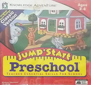 JumpStart Preschool (1995) - Box - Front
