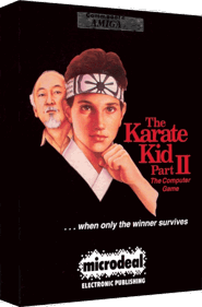 The Karate Kid: Part II: The Computer Game - Box - 3D