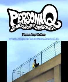 Persona Q: Shadow of the Labyrinth - Screenshot - Game Title