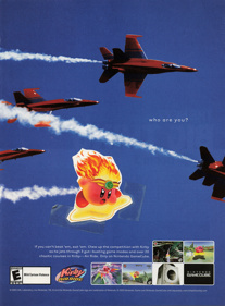 Kirby Air Ride - Advertisement Flyer - Front