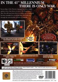 Warhammer 40,000: Fire Warrior - Box - Back