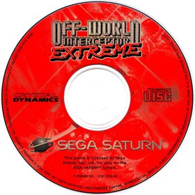 Off-World Interceptor Extreme - Disc Image
