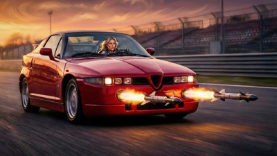 Super Cars II - Fanart - Background