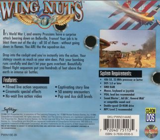 Wing Nuts - Box - Back