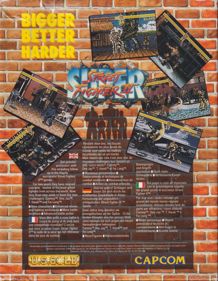 Super Street Fighter II - Box - Back