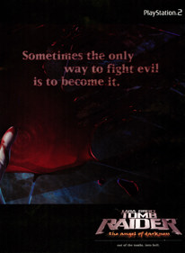 Tomb Raider: The Angel of Darkness - Advertisement Flyer - Front