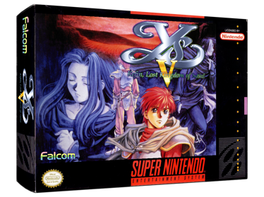 Ys V: Ushinawareta Suna no Miyako Kefin - Box - 3D