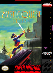 Final Fantasy: Mystic Quest - Fanart - Box - Front