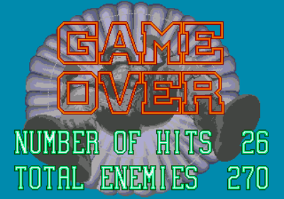 After Burner III - Screenshot - Game Over Image